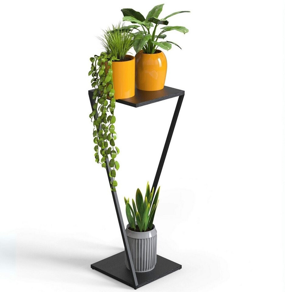 DanDiBo Blumenständer Metall schwarz eckig 80cm (96641) ab 24,99 € (Oktober 2026)