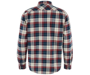 Singi Fjällräven Singi Heavy Flannel Shirt dark navy/maroon au meilleur prix ...