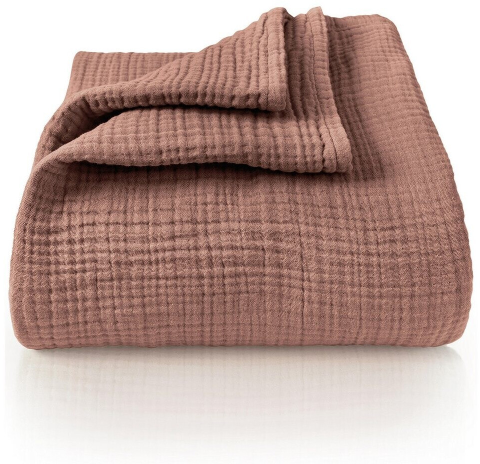 Torrex Laynenburg Premium Musselin Tagesdecke 180x220 cm mokka ab 47,95 € (Oktober 2026)