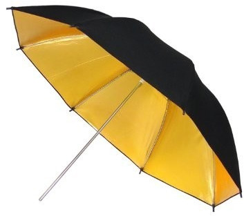 Dynasun Schirm 84cm WOS3004 Gold/Schwarz