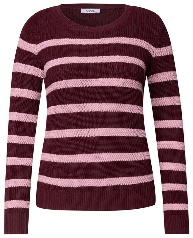 Cecil TOS Structured Stripe Bluse (B304004) red wine ab 47,99 ...