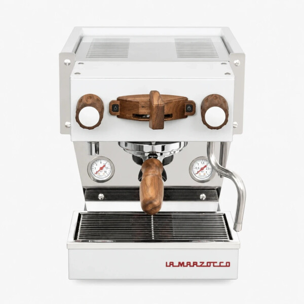 La Marzocco Linea Micra weiß Nussholz