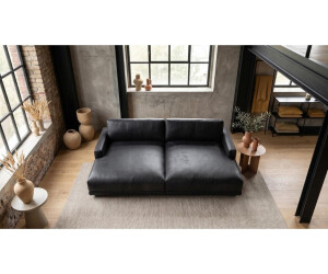 Kawola MARLIN Big-Sofa Lederfaserstoff schwarz (800002047816) ab 1.149,00 € (Oktober 2026)