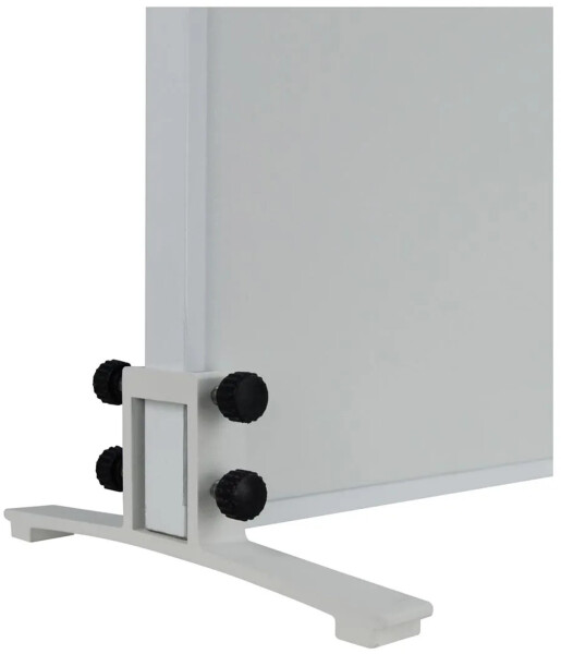 E-II INFRAe² Standfuß mit Rollen für Infrarotheizpaneele, weiß, Bild 4