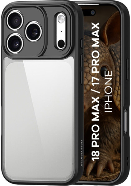 Dux Ducis Hülle Aimo für Apple iPhone 18 Pro Max/17 Pro Max Schwarz