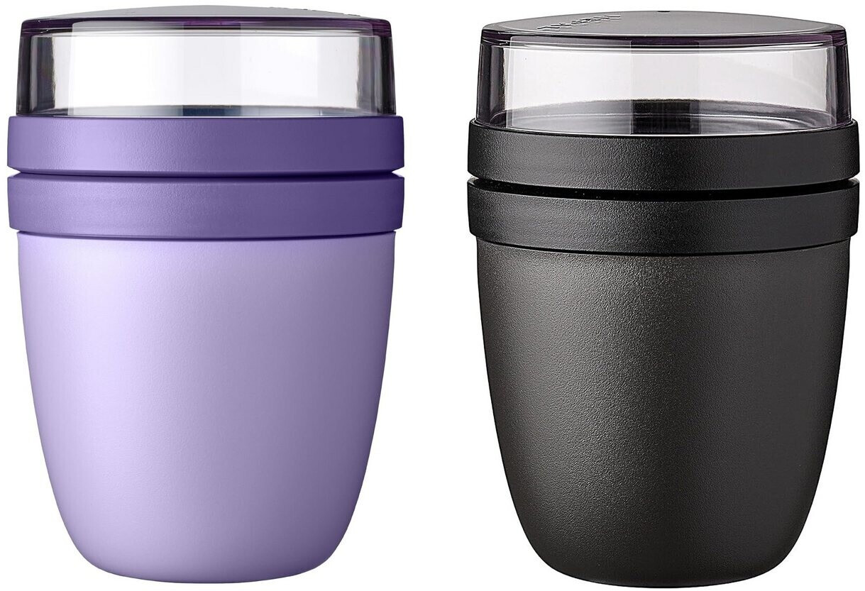 Mepal Lunchpot Ellipse Mixed Müslibecher 500ml+200ml vivid lilac + nordic black ab 29,90 € (Oktober 2026)