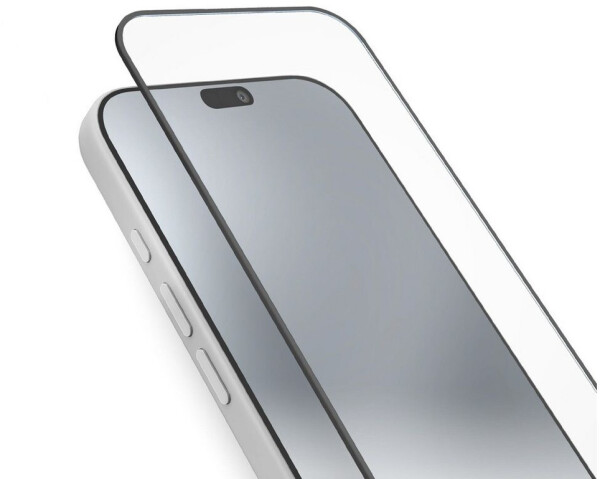 SBS Mobile Fullscreen Displayschutzglas 2,5D für iPhone 16 Pro/17/17 Pro/18/18 Pro (TESCRFCIP1863)