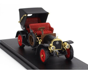 Rio Mercedes Simplex Cabriolet 1902 noir Modèle 1:43 au meilleur