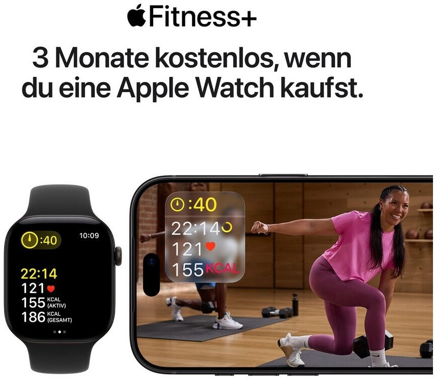 Apple Watch SE 3 aluminium GPS 44mm minuit (MJL94ZR/A) au meilleur prix ...