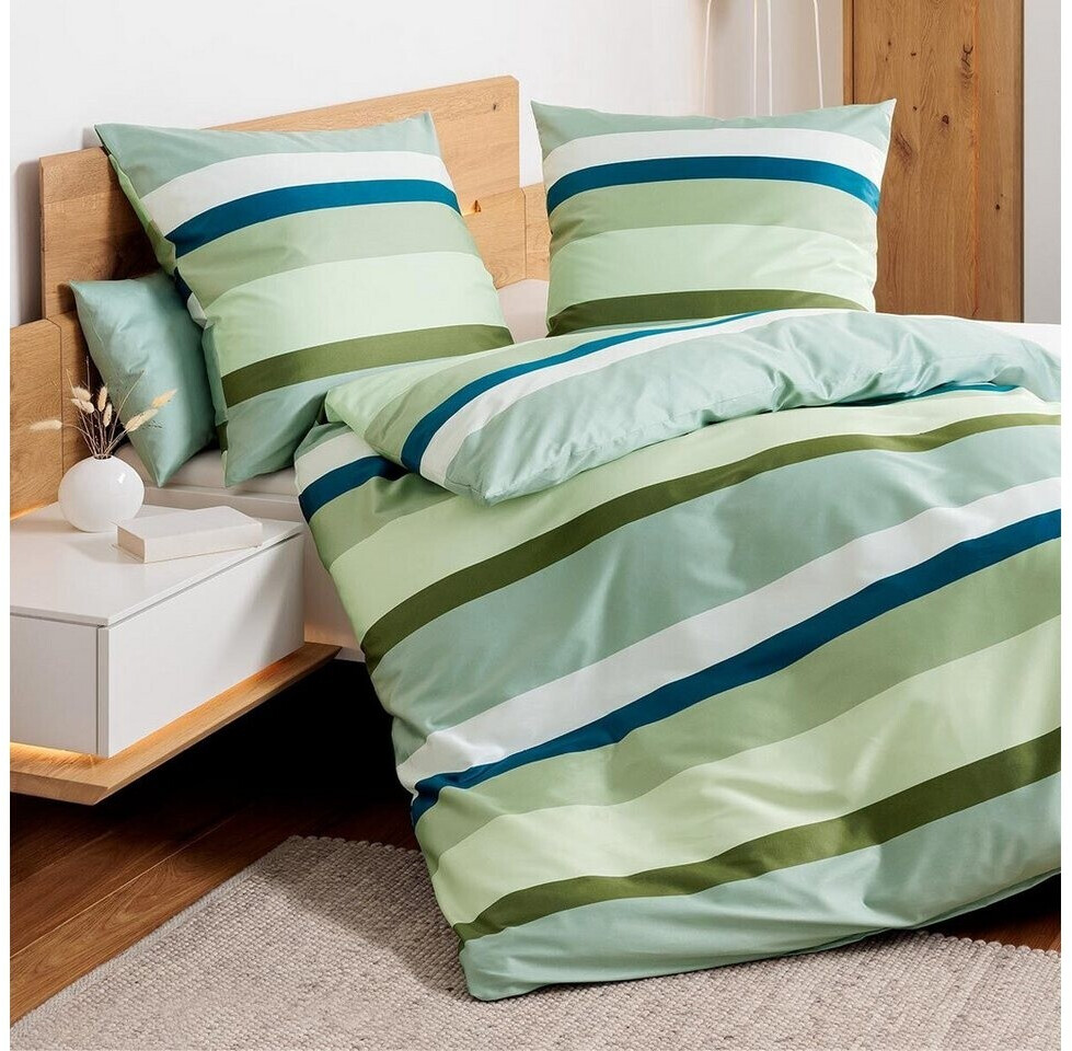 Janine J. D. by Mako-Satin Bettwäsche 200x200 cm (80x80 cm) grün (532619) ab 82,90 € (Oktober 2026)