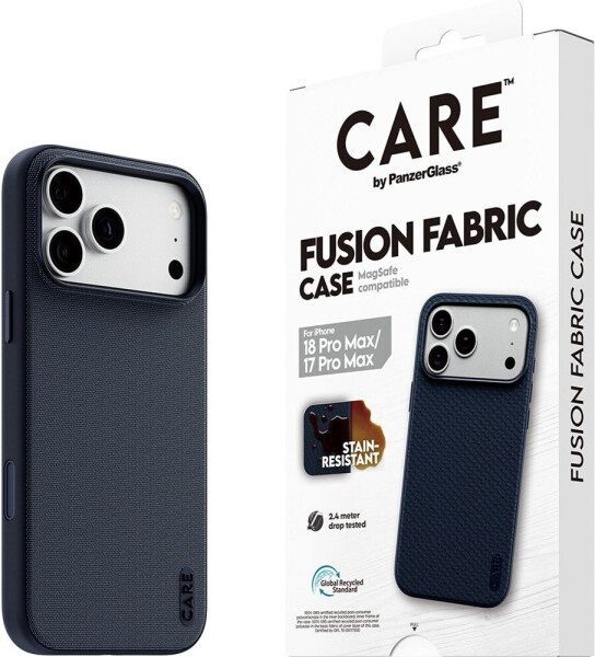 PanzerGlass Fusion Fabric Case blau, MagSafe, iPhone 17 (CR17855), Bild 2