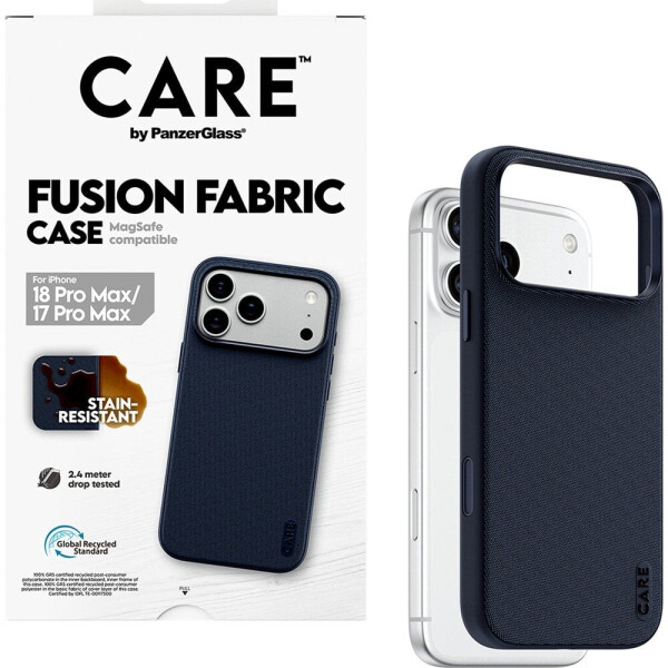 PanzerGlass Fusion Fabric Case blau, MagSafe, iPhone 17 (CR17855), Bild 3