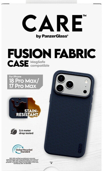 PanzerGlass Fusion Fabric Case blau, MagSafe, iPhone 17 (CR17855), Bild 5