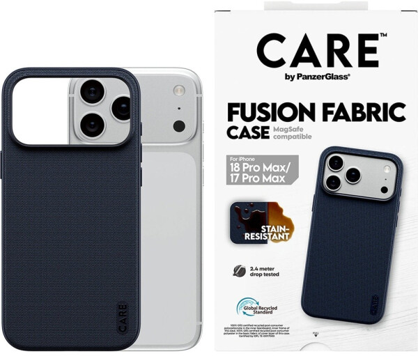 PanzerGlass Fusion Fabric Case blau, MagSafe, iPhone 17 (CR17855), Bild 6