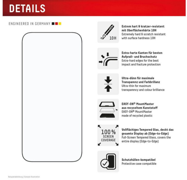 Displex Premium Glass MM iPhone 17 Pro Max/18 Pro Max, Bild 4