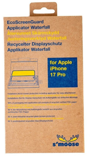 Otto Office EcoScreenGuard Applicator Waterfall Displayschutzglas für iPhone 17 Pro, Bild 9