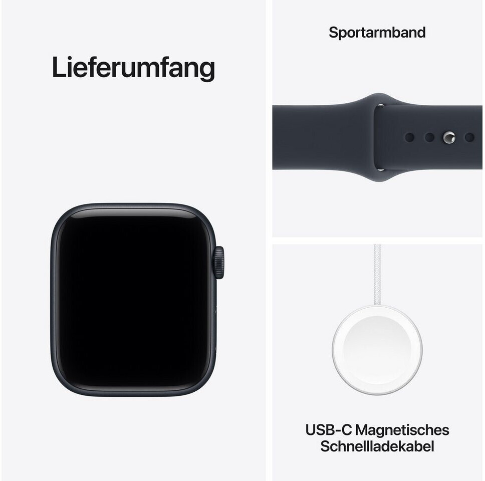 Apple Watch SE 3 Aluminium 44mm Mitternacht GPS + Cellular (MJLT4ZR/A ...