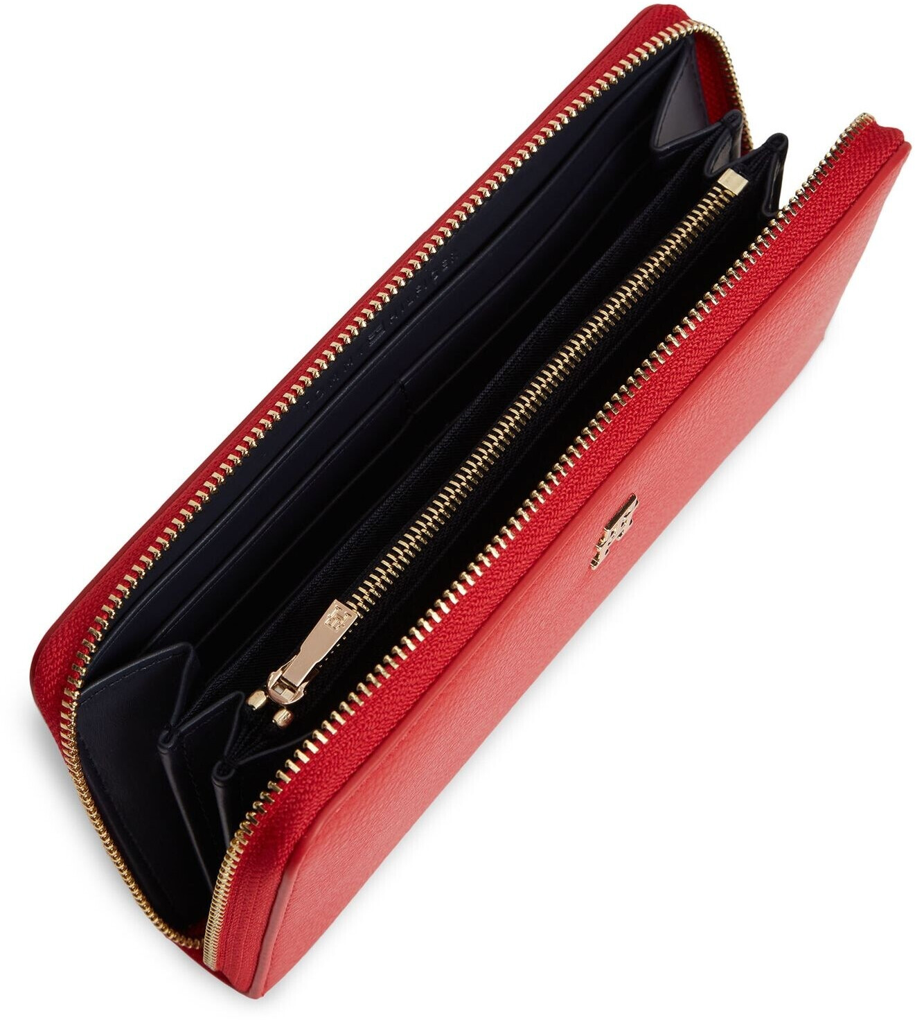 Tommy Hilfiger Icon Large Zip Wallet ( AW0AW18483) primary red au ...