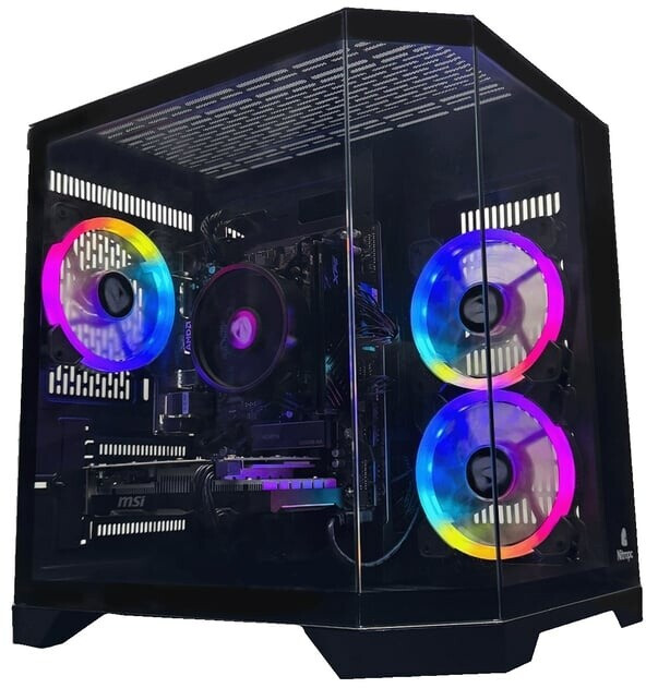 Nitropc Desktop-PC Avanzado Ryzen 7 5700X 32GB 1TB M.2 RTX 5060 Windows ...