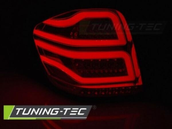 Tuning-Tec Feux arrière Lightbar, full LED, rouge/fumée, Classe M ML ...