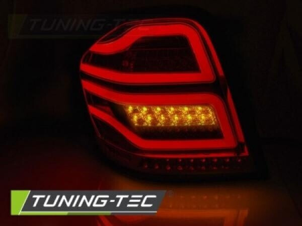Tuning-Tec Feux arrière Lightbar, full LED, rouge/fumée, Classe M ML ...