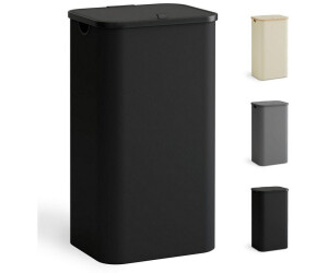 LuxusKollektion Wäschekorb mit Deckel, faltbar, 100L, schwarz, 41x33x70cm ab 57,99 € (Oktober 2026)