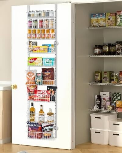 VEVOR Tür-Organizer 9 Ebenen, Stahl, weiß ab 36,95 € (Oktober 2026)