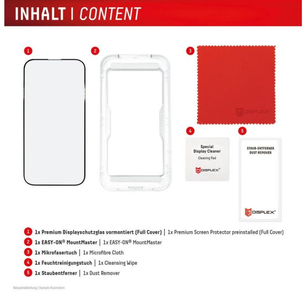 Displex Premium Glass MM Displayschutzglas für iPhone 17 Pro/18 Pro (02313), Bild 5