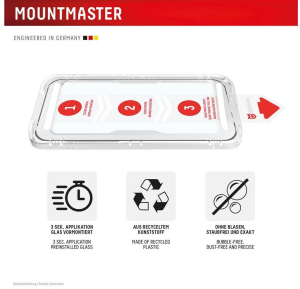 Displex Premium Glass MM Displayschutzglas für iPhone 17 Pro/18 Pro (02313), Bild 6