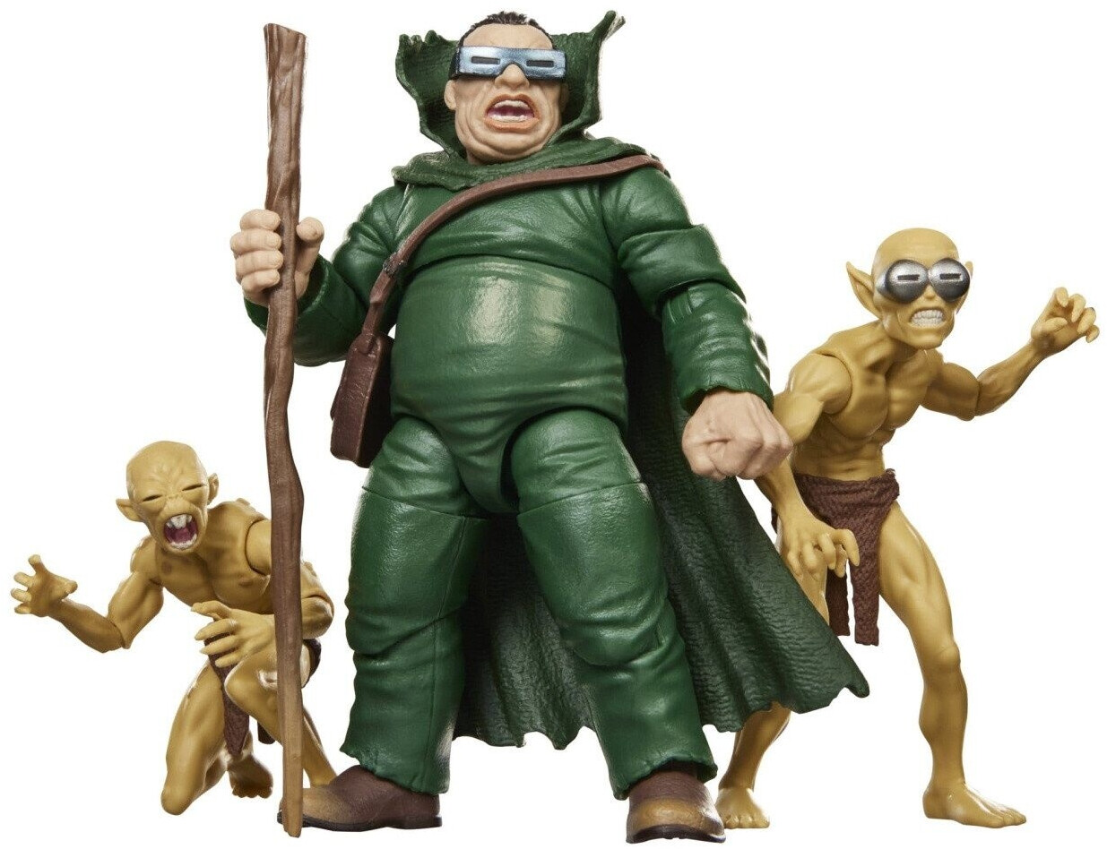 Hasbro Marvel Legends Fantastic Four Mole Man & Moloids Pack de 3, 15cm ...