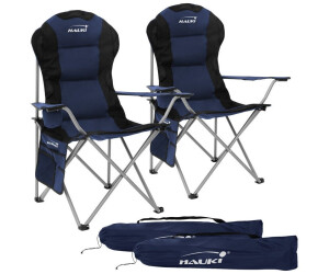 Hauki Campingstuhl 2er Set faltbar, blau, gepolstert, bis 150kg (490014807) ab 62,11 € (Oktober 2026)