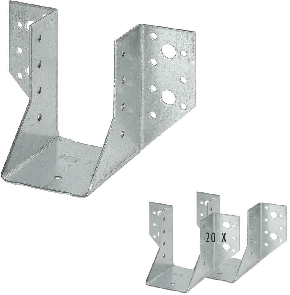 siwitec Balkenschuh Typ A 120x160mm, verzinkt, 20er-Set ab 53,49 ...