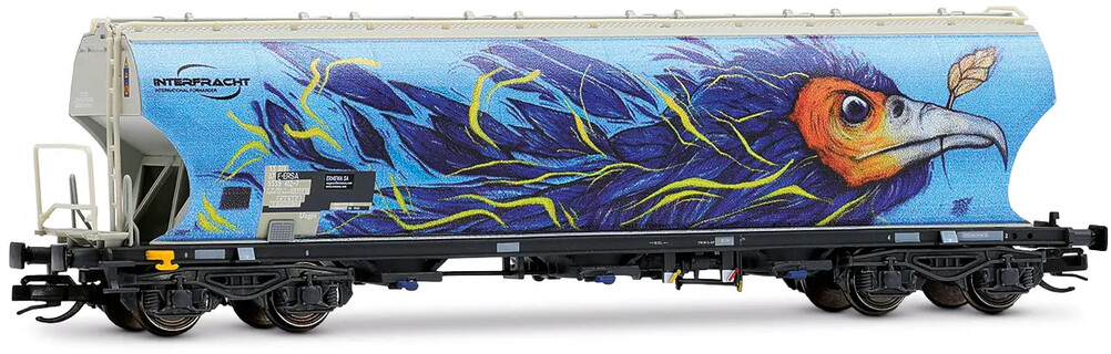 Arnold HN9775 F-ERSA 4-achs Getreidesilo-Wgn „Interfracht“ Spur TT ab ...