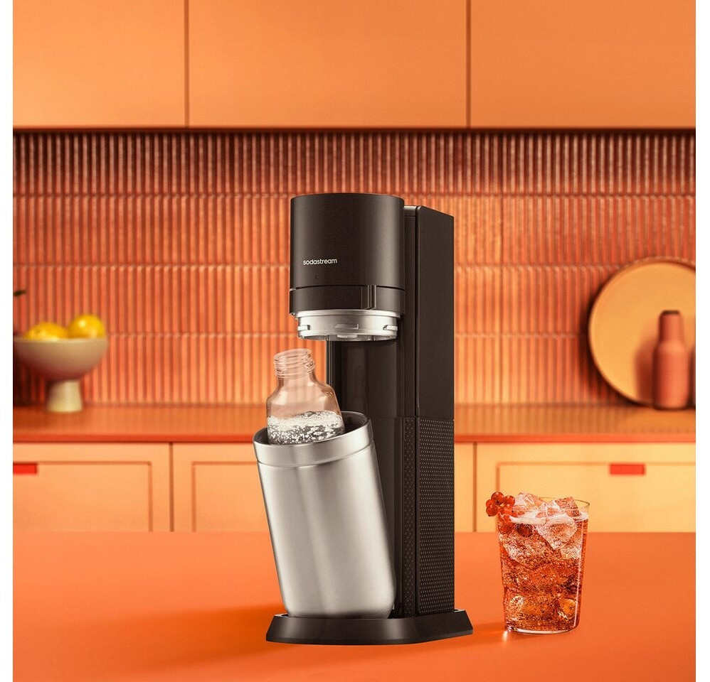 SodaStream Duo schwarz & 2 Glasflaschen + 1 PET Flasche ab 118,96 € (Oktober 2026)