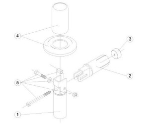 AstralPool Gelenkige Ankerbuchse ohne Grundplatte 43mm (00043) ab 122 ...