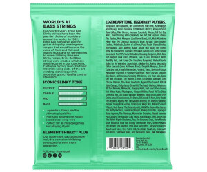 Buy ERNIE BALL Hyper Slinky Nickel Wound 5-String Bass Strings 40-130 ...