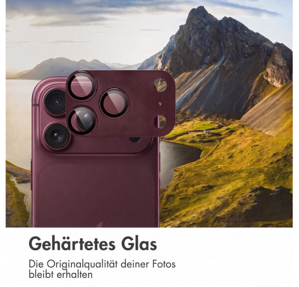 imoshion Kamera-Schutzglas 2er-Pack für Apple iPhone 18 Pro / 17 Pro, bordeauxviolett (SH00099740), Bild 4