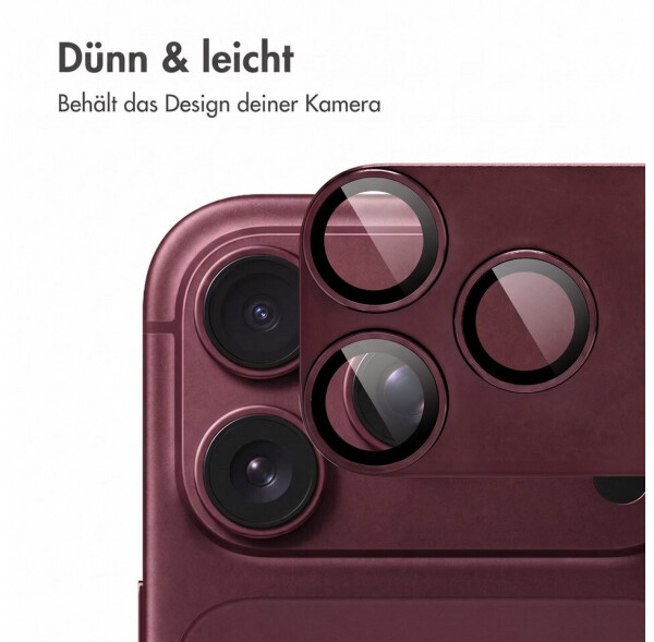 imoshion Kamera-Schutzglas 2er-Pack für Apple iPhone 18 Pro / 17 Pro, bordeauxviolett (SH00099740), Bild 5