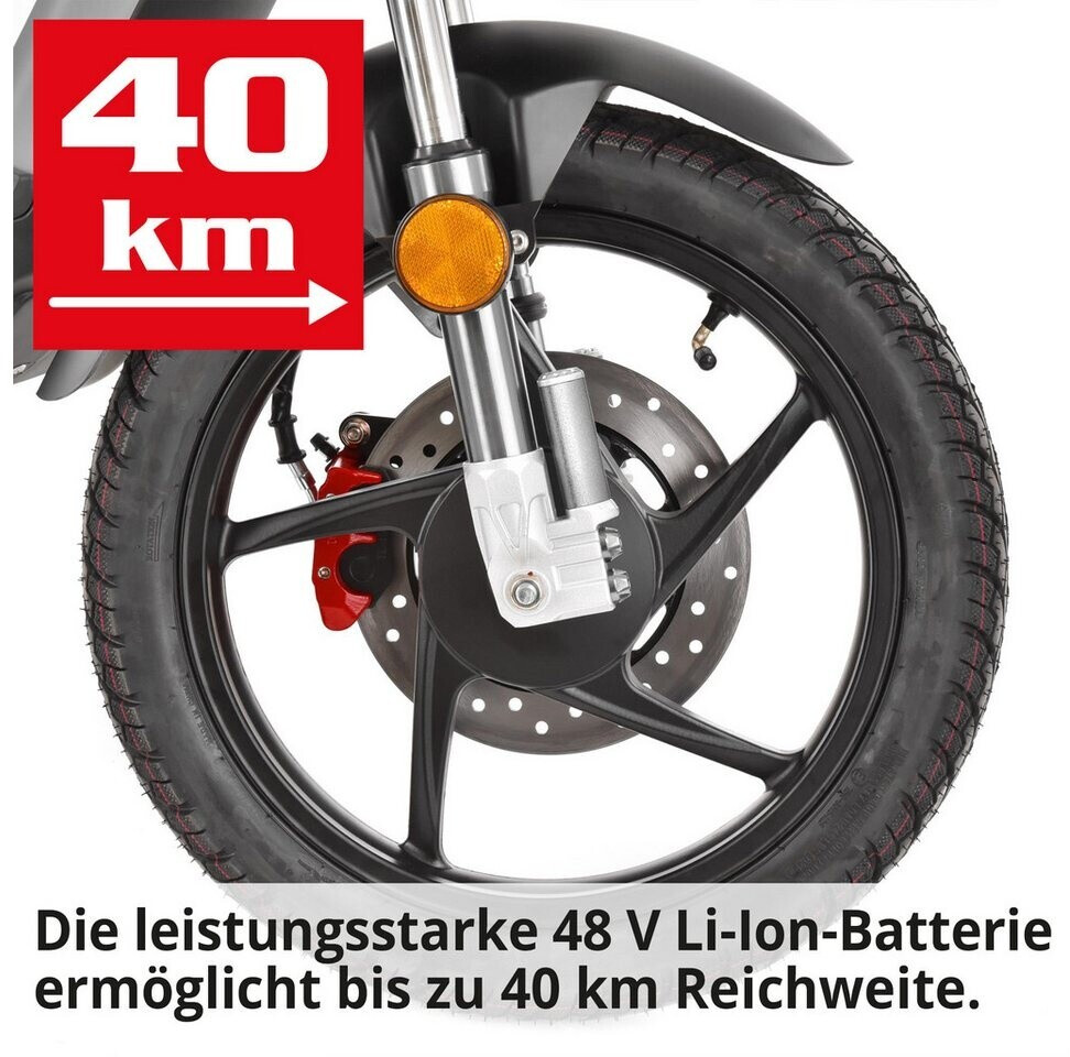Hecht E-Mofa Betis Silber 45 km/h (45702) ab 1.390,00 € (Oktober 2026 ...