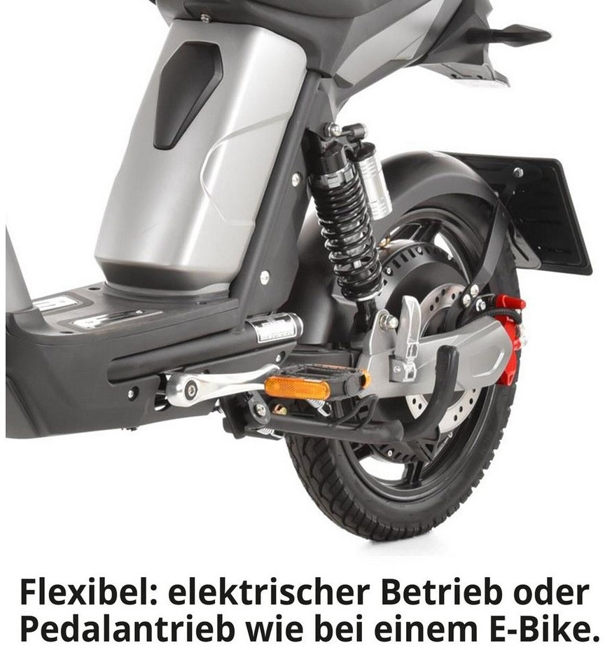 Hecht E-Mofa Betis Silber 45 km/h (45702) ab 1.390,00 € (Oktober 2026 ...