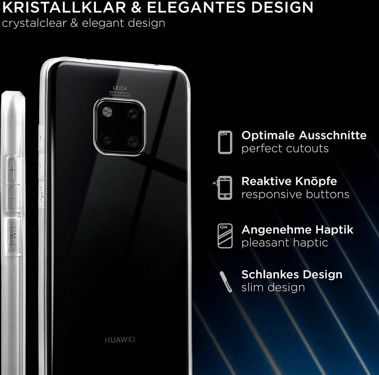 ONEFLOW Mate 20 Pro Silikonhülle transparent, TPU ab 12,00 € (Oktober ...