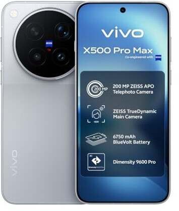 Vivo X500 Pro Max 512GB Starry Grey Photographer Kit