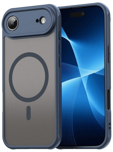 Betterfon Magnetisches Matte Case kratzfest für Apple iPhone 17 Air Blau