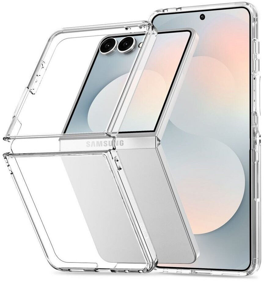 Transparent Case Tech Tech-Protect Handyhülle FlexAir Hybrid für Samsung Galaxy Z Flip8 ...
