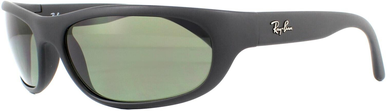 Photos - Sunglasses Ray-Ban RB4033 601  (black/crystal green)