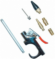 Güde Kit pistolet de soufflage 7 pièces
