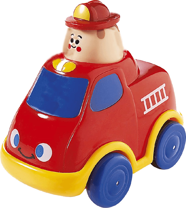 Bieco Push and Go - Voiture de pompier