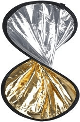 Walimex Double réflecteur argent/or 30 cm