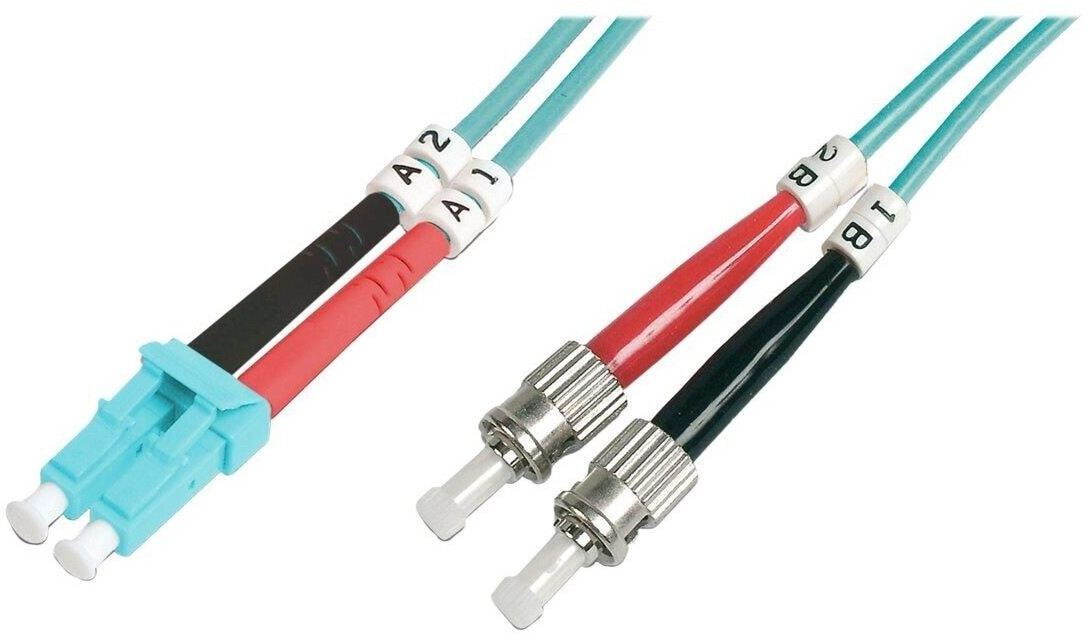 Digitus LWL Kabel Duplex LC/ST 50/125 OM3 3m