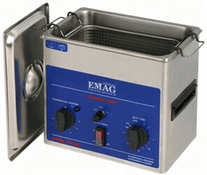 Appareil de nettoyage par ultrasons EMAG Emmi-08 STH en acier inoxydable  avec chauffage, 114,65€